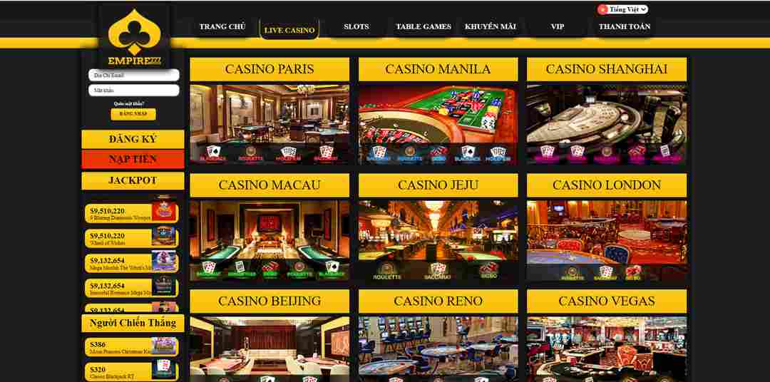 Casino trực tuyến - Thế mạnh game bài phát triển hàng đầu