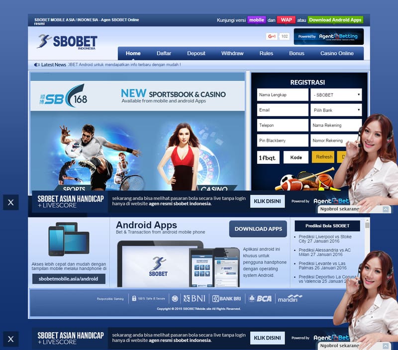 Hướng dẫn tải app Sbobet bằng trình duyệt web